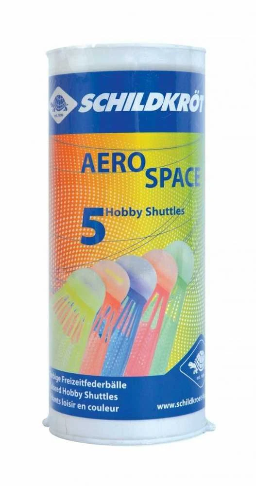 SCHILDKROT Aero Space Badminton šaudyklės - 5 vnt.