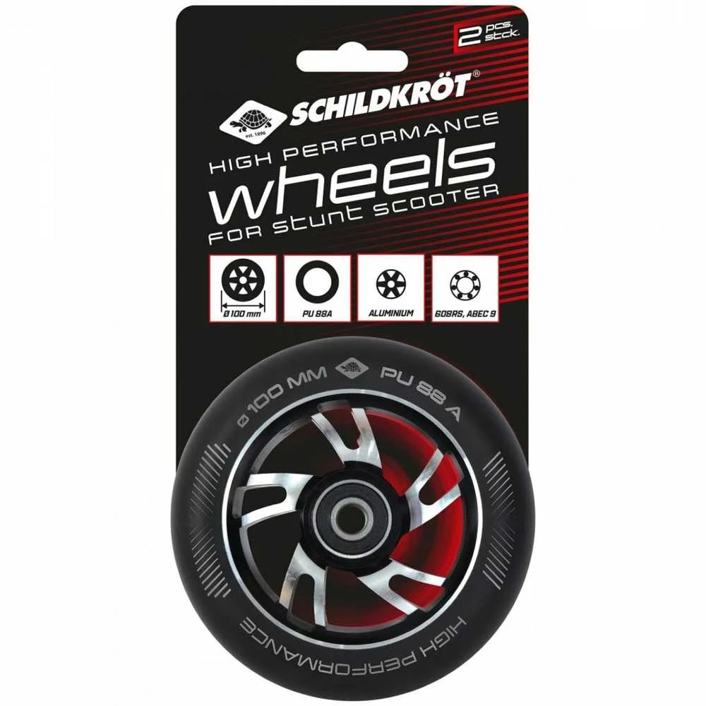 SCHILDKROT Stunt paspirtuko ratai su ABEC9 guoliais - 2 vnt.