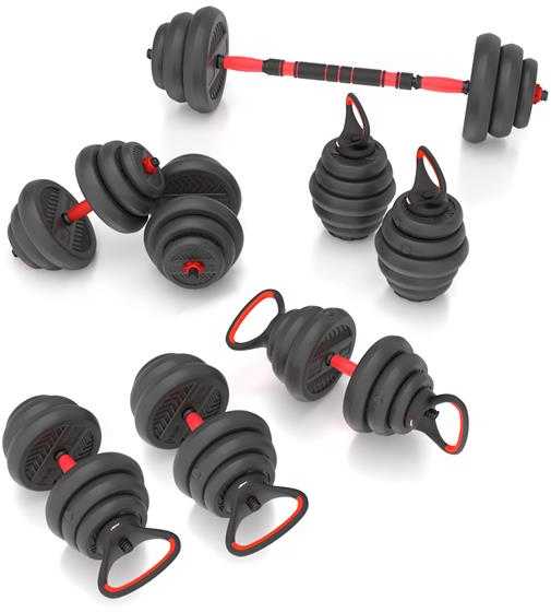 SGN120 PRO RINKINYS 6IN1 20KG HMS SVORIŲ RINKINYS