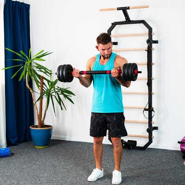 SGN140 (2 DALYS) PRO SET 6IN1 SVORIŲ RINKINYS 40KG HMS