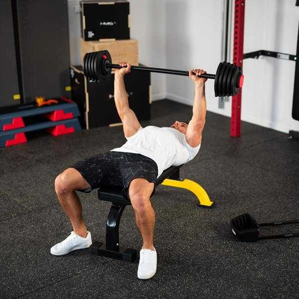 SGR40 PRO SET 2IN1 REGULIUOJAMAS HANTELIŲ RINKINYS 43,5 KG HMS