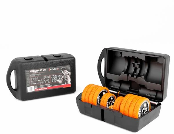 SGZ215 (2 DALYS) PRO RINKINYS 6IN1 TRINČIŲ SVORIŲ RINKINYS 15KG HMS
