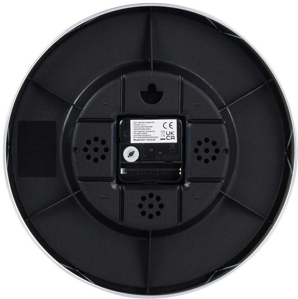 Sieninis laikrodis balto aukso 25 cm