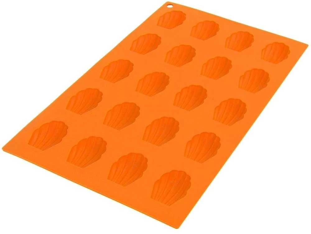 Silikoninė kepimo forma kriauklėms, praline, kriauklėms, 20 vnt