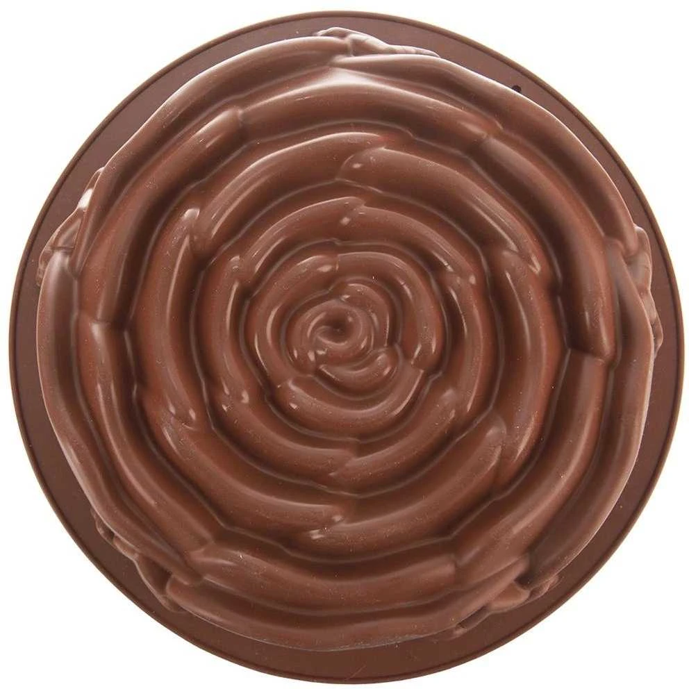 Silikoninė torto forma rožinė ruda SILLINIE 25 cm