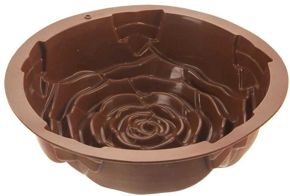 Silikoninė torto forma rožinė ruda SILLINIE 25 cm