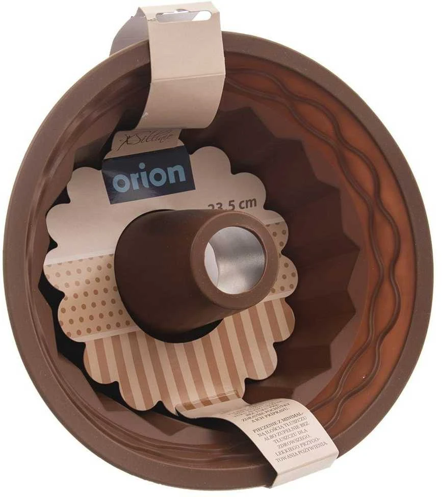Silikoninė torto forma su kaminu, 23,5 cm