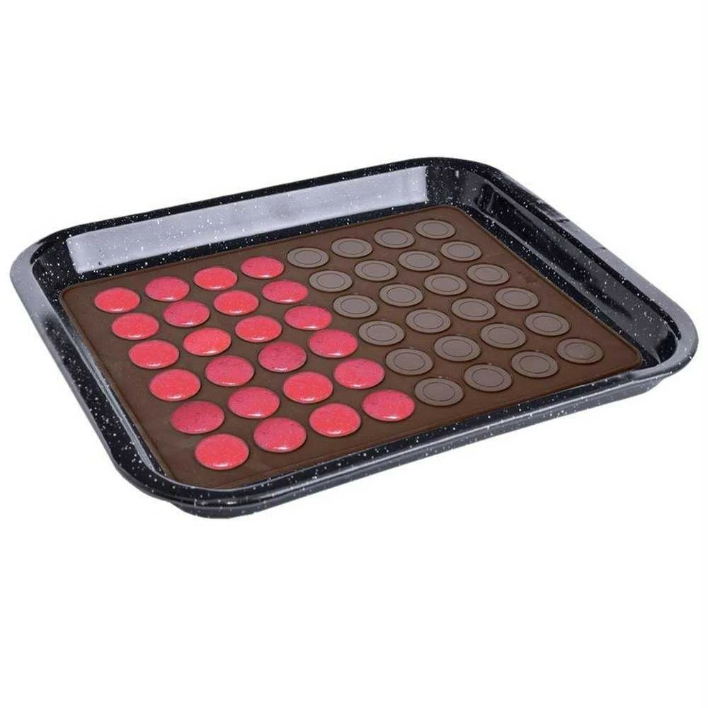 Silikoninis kilimėlis, macaron kepimo skarda macaroons