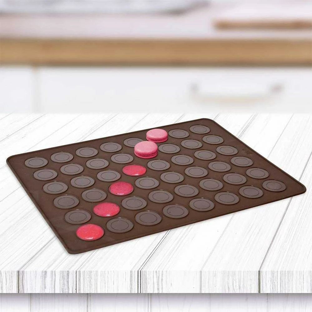 Silikoninis kilimėlis, macaron kepimo skarda macaroons