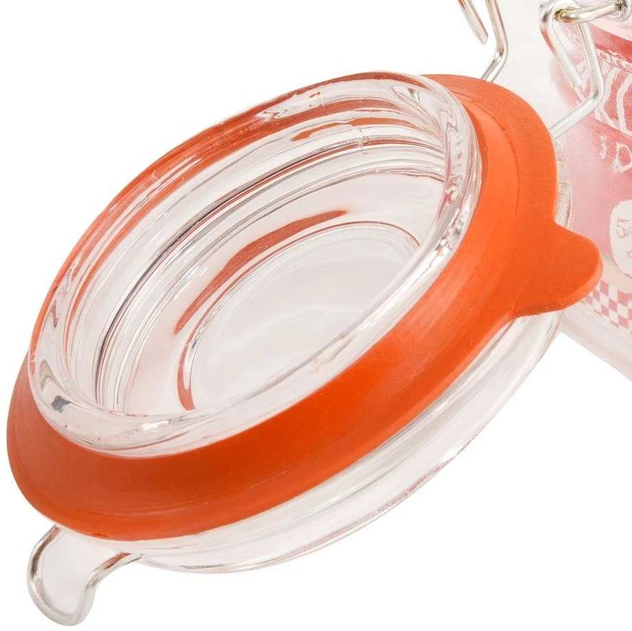 Silikono sandariklis stiklainiams su segtuku ORION 9,3 cm 6 vnt
