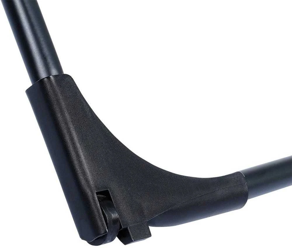 Skalbinių džiovintuvas Metalinis Juodas Ištraukiamas XXL Solid VILDE 108-182 cm