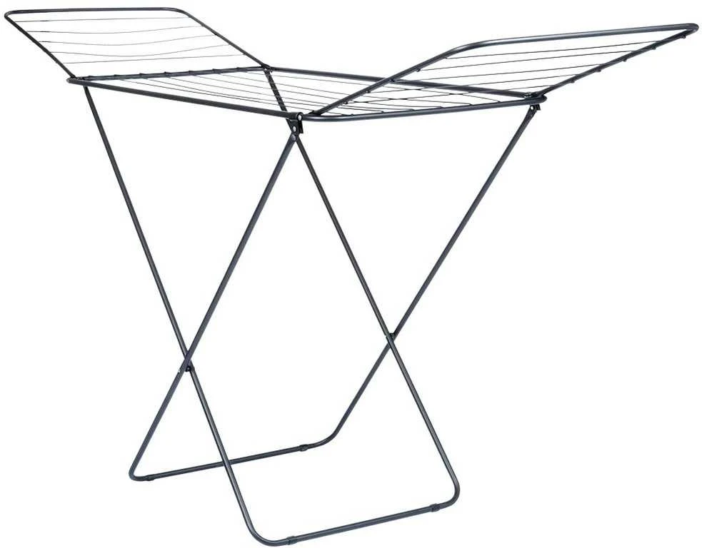 Skalbinių džiovyklė rūbams stovi, sulankstoma, metalinė, talpi, VILDE, 181 cm