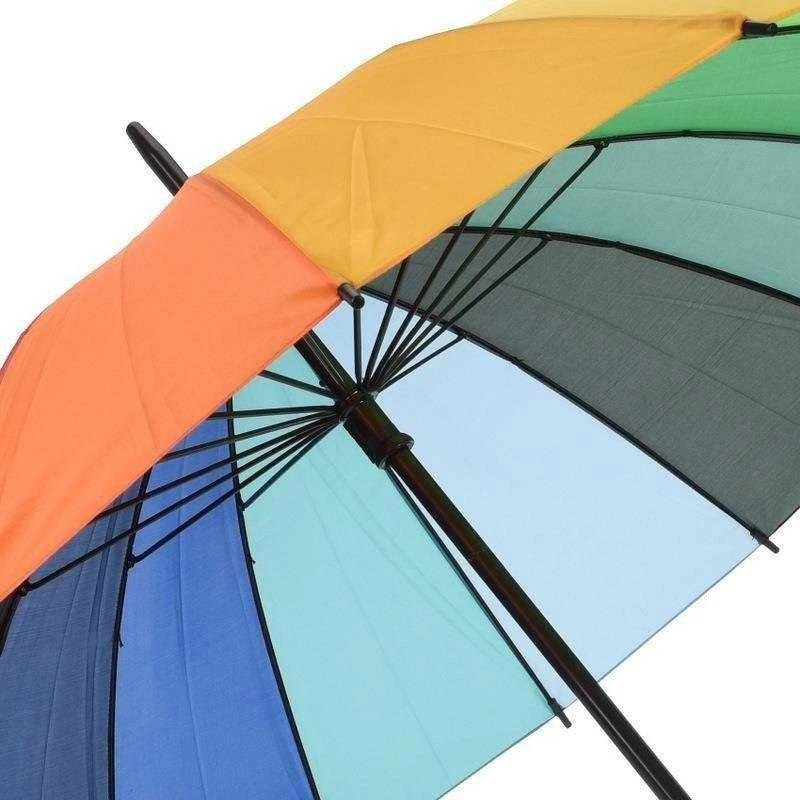 Spalvingas skėtis spalvingas vaivorykštinis skėtis rankinis vaivorykštė 98 cm