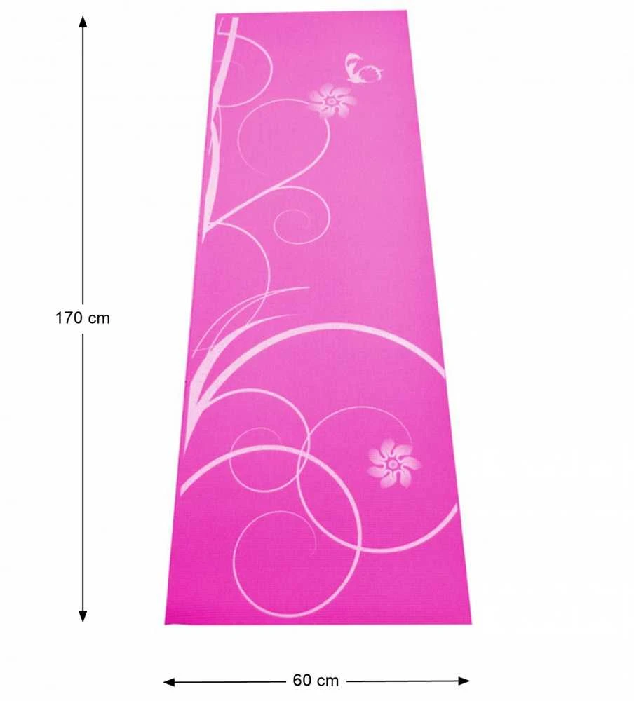 SPARTAN Rožinė Yoga mankštos kilimėlis 170 x 60 cm - rožinis
