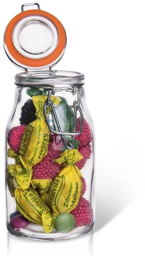 Stiklainis lakuotas stiklas su segtuku BELA 0,2 l