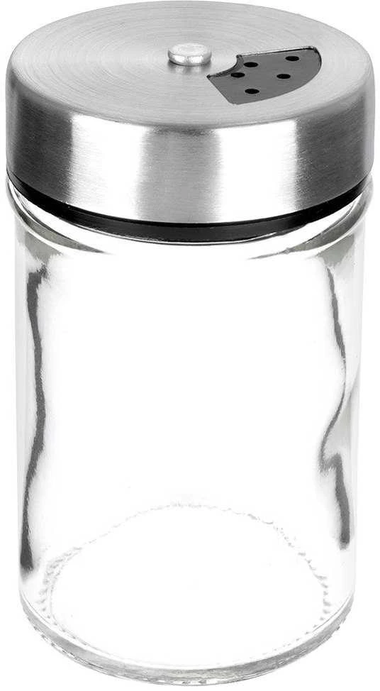 Stiklinė prieskonių talpa su dozatoriumi 100 ml