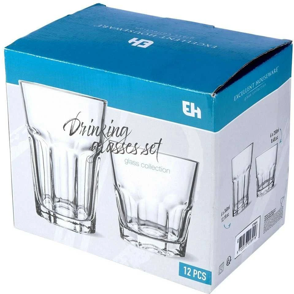 Stiklinės 230 / 330 ml 12 vnt.