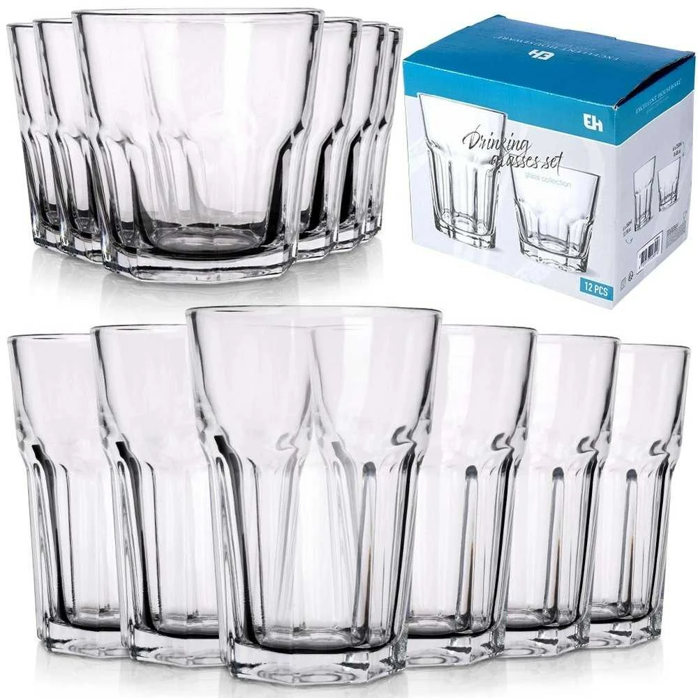 Stiklinės 230 / 330 ml 12 vnt.