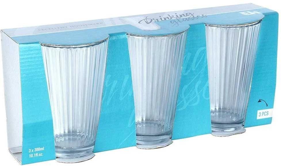 Stiklinės 270 ml 3 vnt.