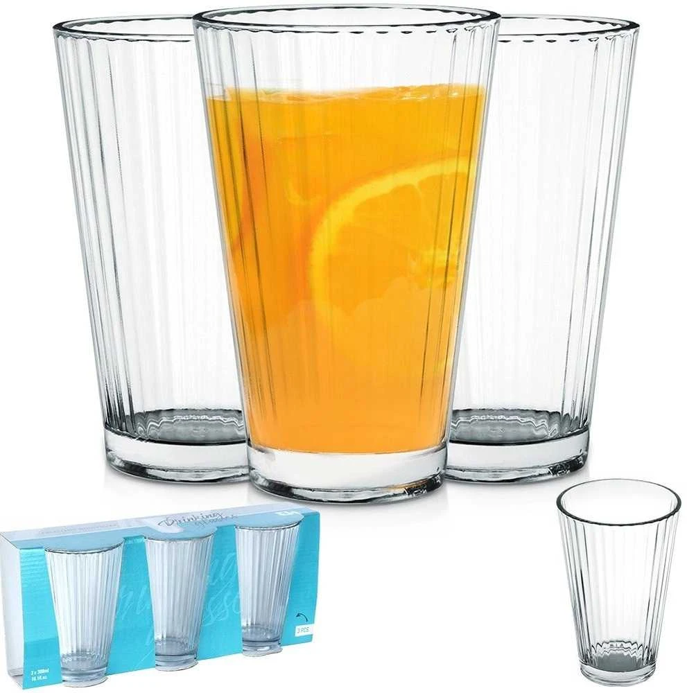 Stiklinės 270 ml 3 vnt.