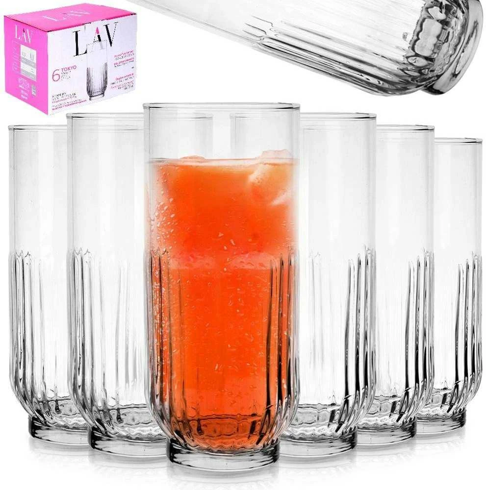 Stiklinės 380 ml 6 vnt.