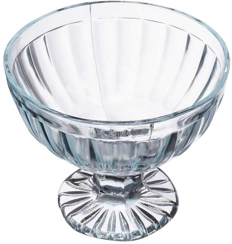 Stikliniai ledų puodeliai 180 ml 3 vnt.