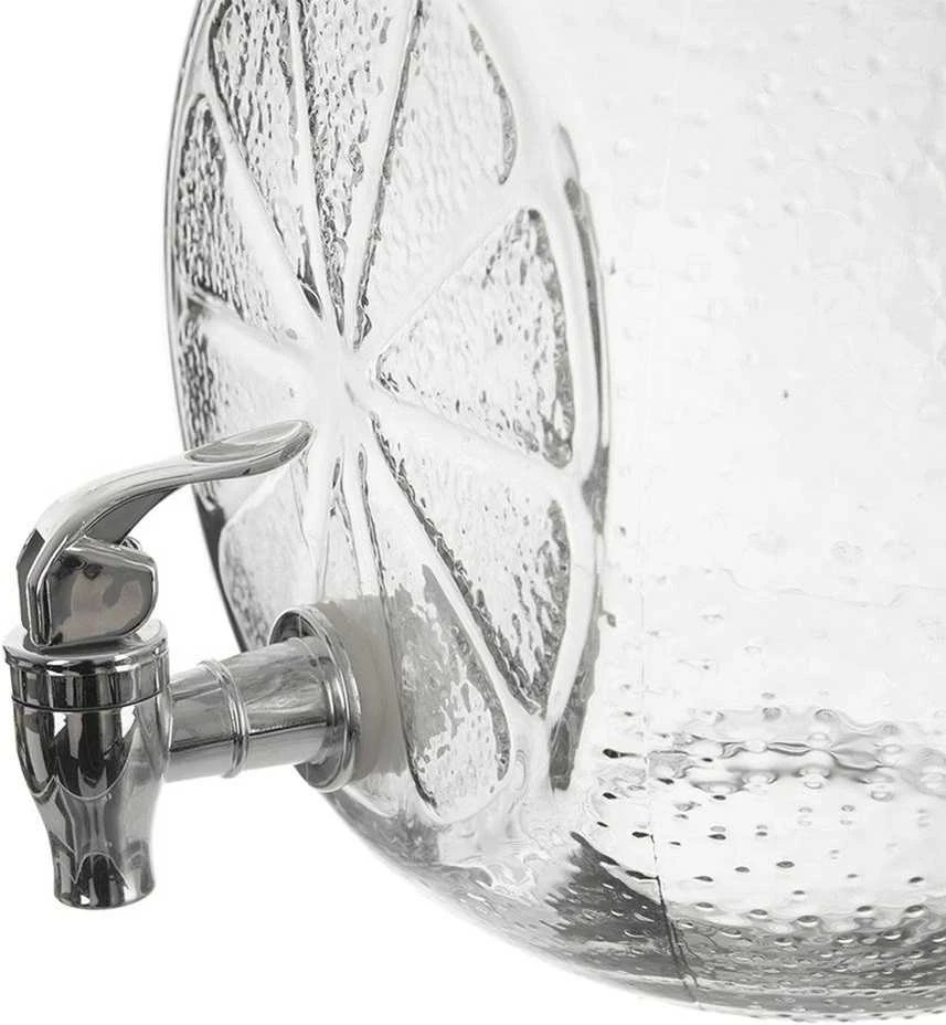 Stiklinis gėrimų indas su čiaupu, 5,4 l