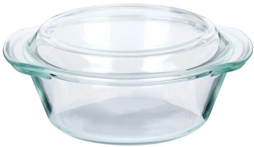 Stiklinis orkaitės indas su dangčiu 1 l + 270 ml
