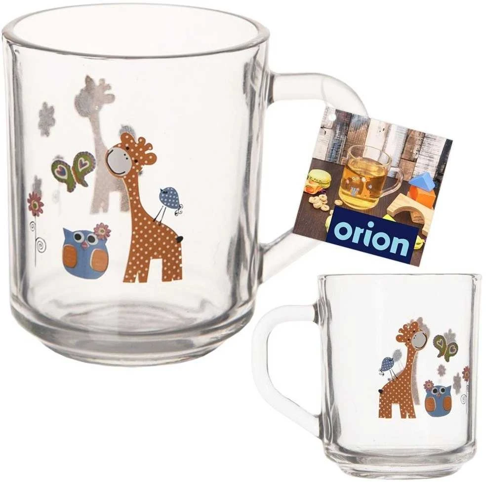 Stiklinis puodelis GIRAFFE 230 ml