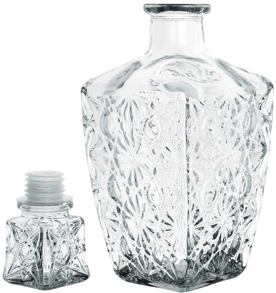 Stiklinis viskio grafinis 830 ml