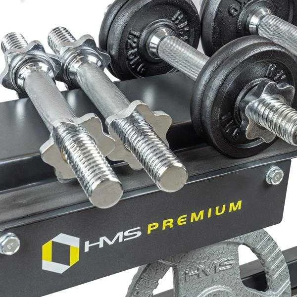 STR12 HMS PREMIUM PLOKŠTĖ IR Hantelių stovas