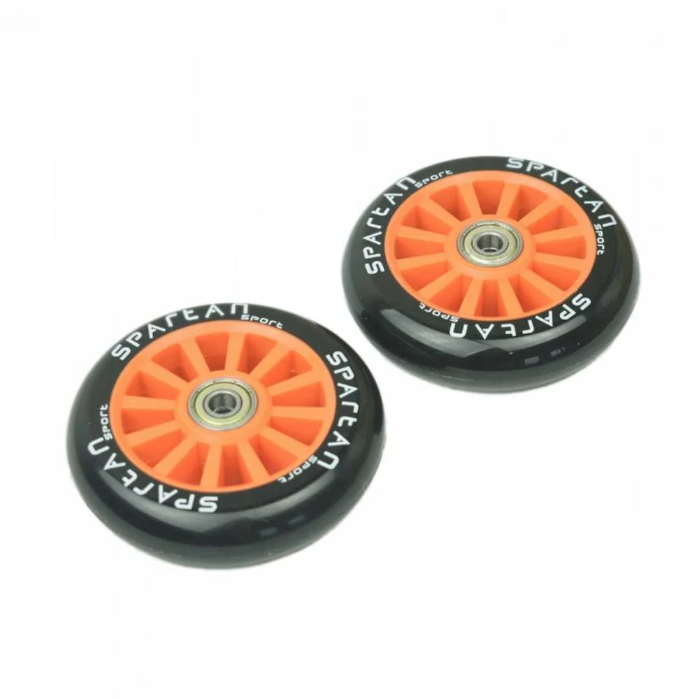 Stunt motorolerio ratai su ABEC7 guoliais (oranžiniai)