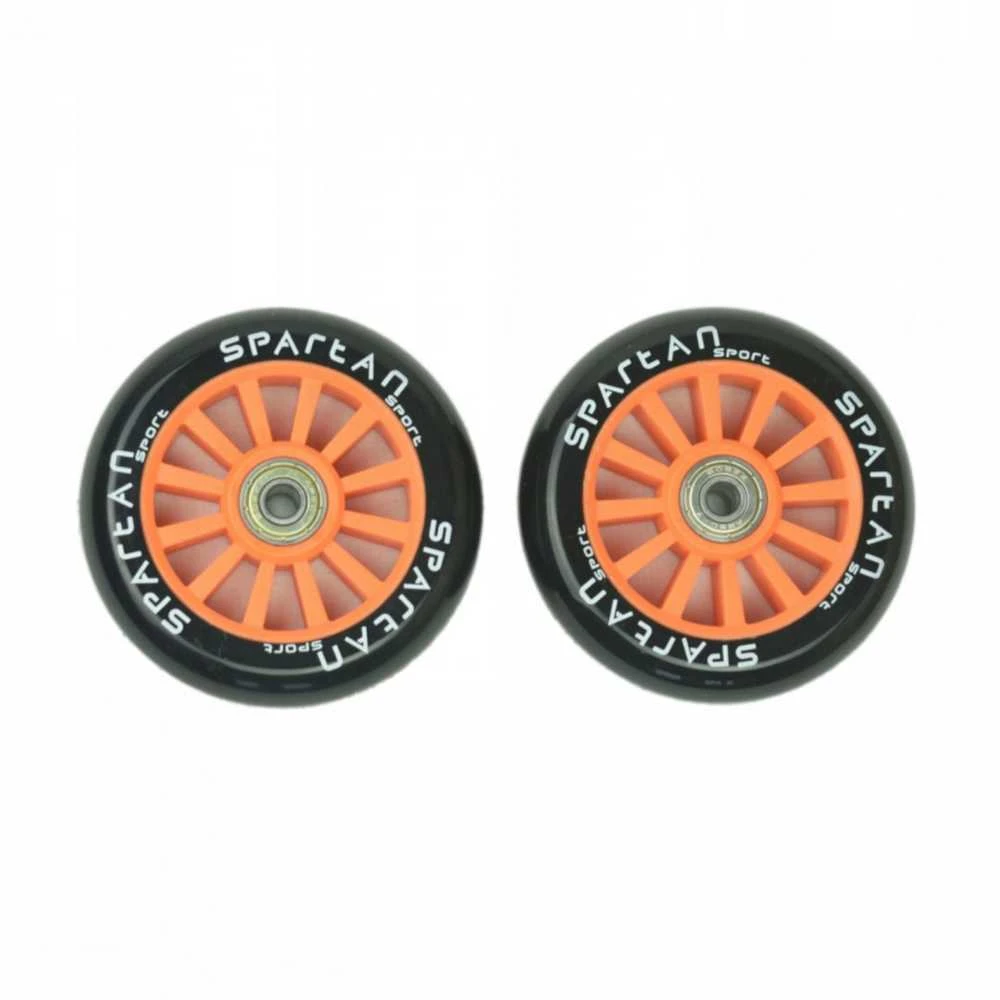 Stunt motorolerio ratai su ABEC7 guoliais (oranžiniai)