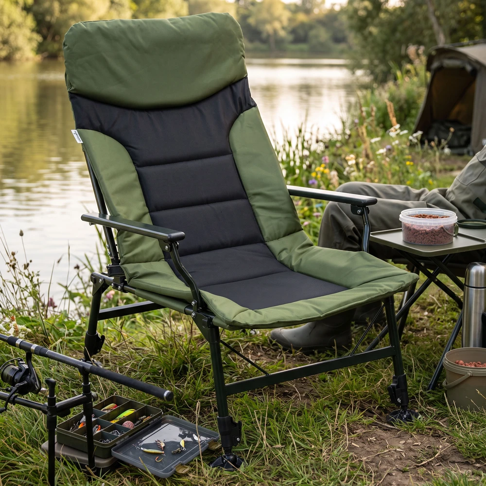 Sulankstoma žvejybos kėdė FISHER PRO