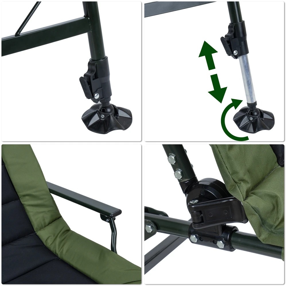 Sulankstoma žvejybos kėdė FISHER PRO
