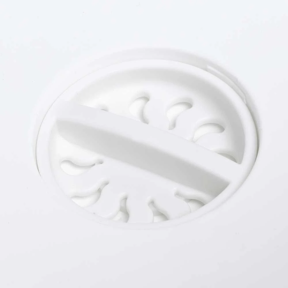 Sulankstomas dubuo su kanalizacija, balta ir pilka COMPACT