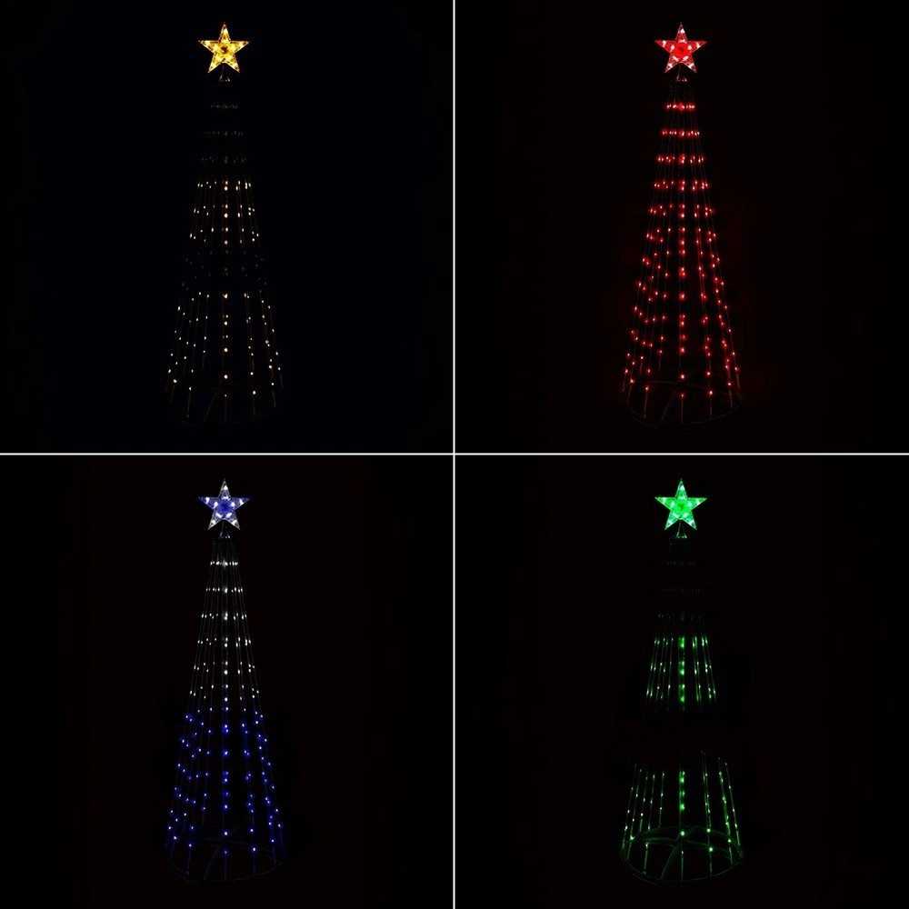 Šviečianti Kalėdų eglutė 154 LED, 150 cm