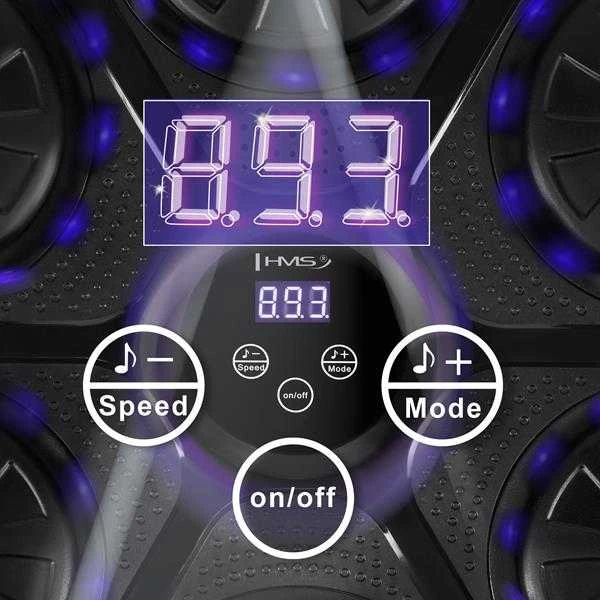 TB03 ELEKTRONINIS BLUETOOTH BOKSINGAS SU MUZIKA IR HMS PIRŠTINĖMIS