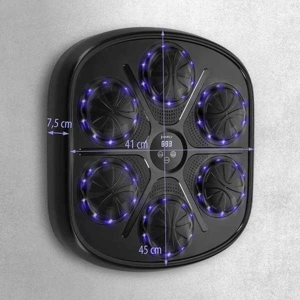 TB03 ELEKTRONINIS BLUETOOTH BOKSINGAS SU MUZIKA IR HMS PIRŠTINĖMIS