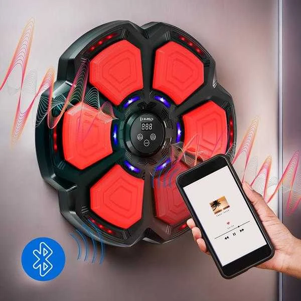 TB06 ELEKTRONINIS BLUETOOTH BOKSAS SU MUZIKA IR HMS pirštinėmis