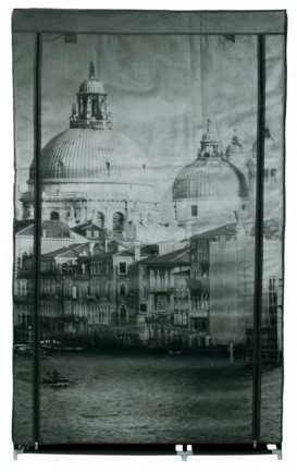Tekstilinė spinta su Venecijos spauda
