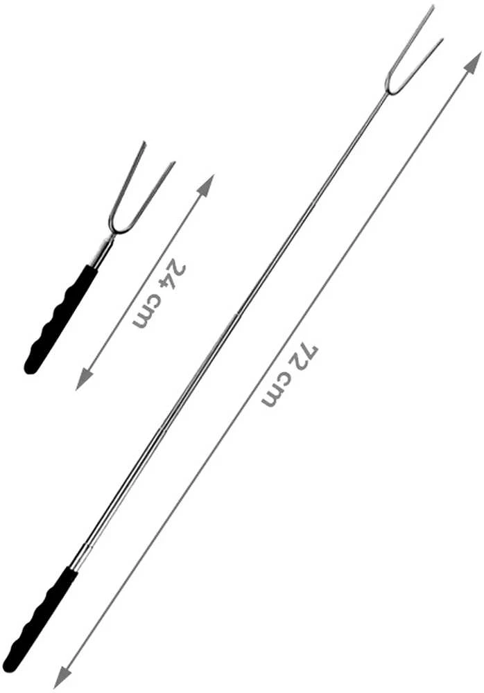 TELESKOPINIS GRILIO ŠAKĖS 24-72cm