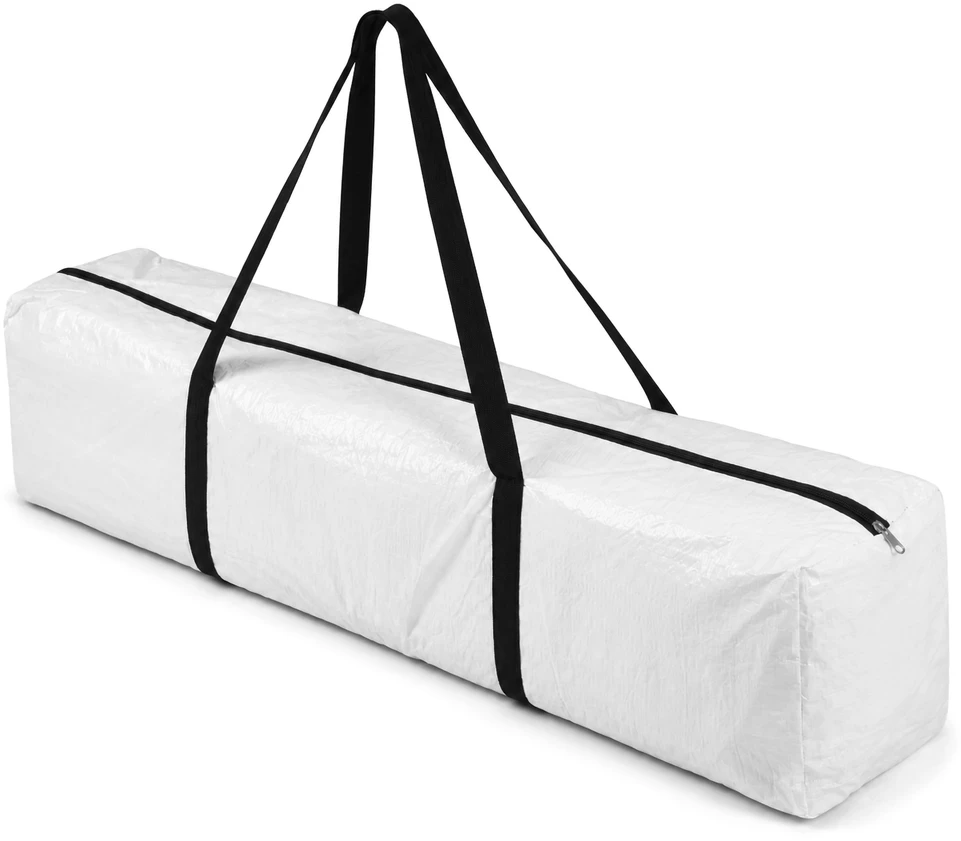 TENO baltas sodo paviljonas su langais 3x6 m