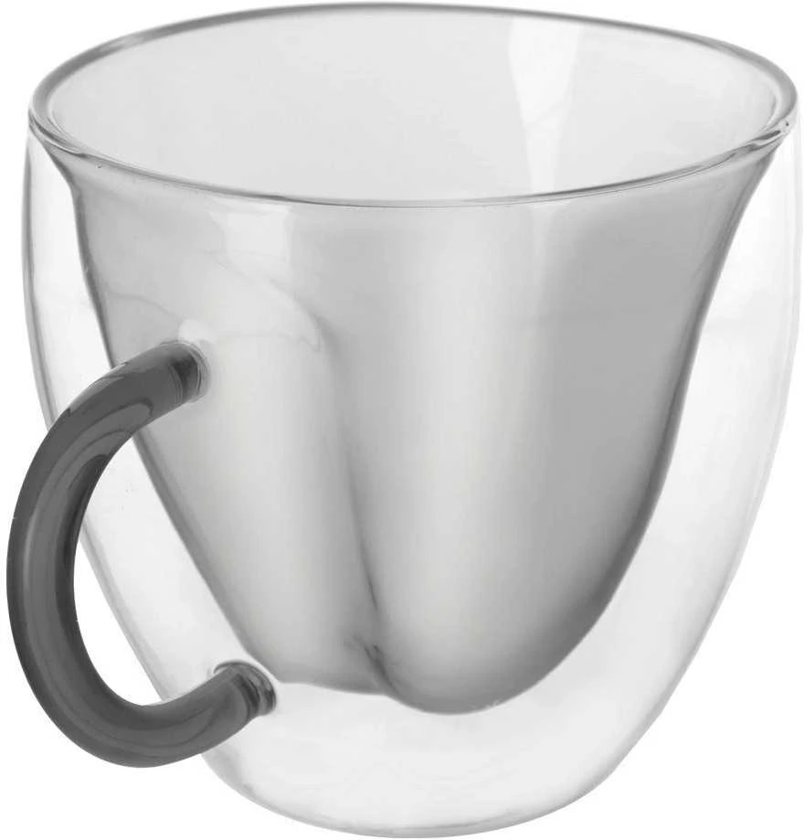 Terminės stiklinės su dviguba sienele kavai ir arbatai DOUBLE 280 ml 2 vnt.