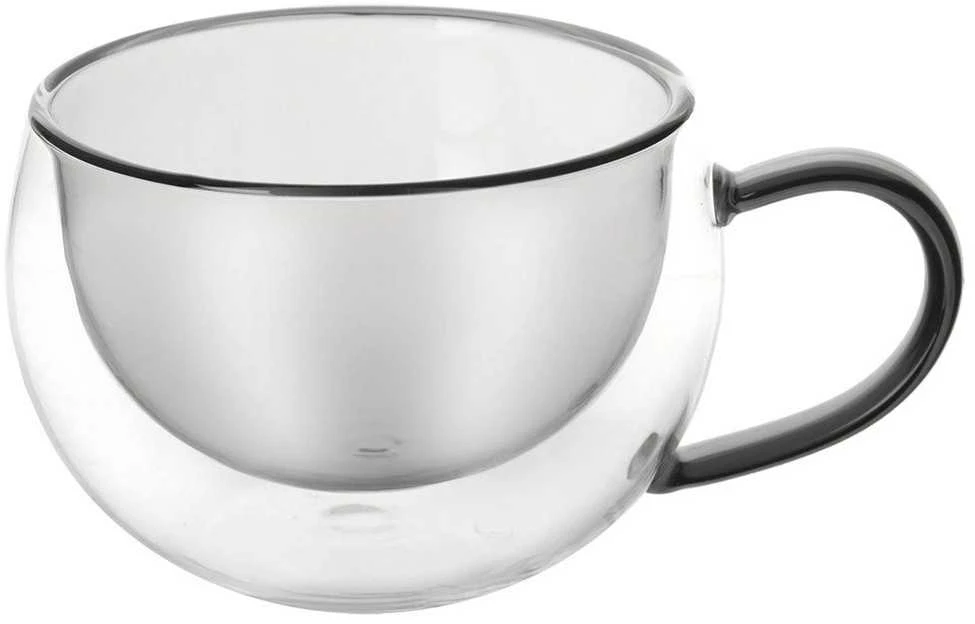 Terminės stiklinės su dviguba sienele kavai ir arbatai DOUBLE 300 ml 2 vnt.