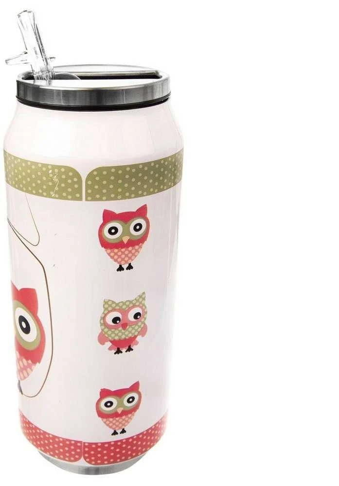Terminis puodelis, termosas, pelėdos buteliukas, CAN, 400 ml