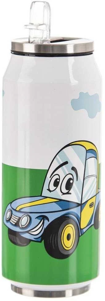 Terminis puodelis, termosas, vandens butelis, retro automobiliai, CAN, 400 ml