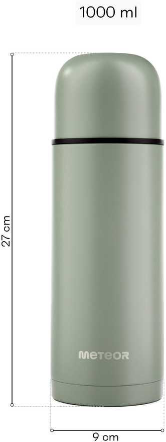 Termosas Meteor 1000 ml chaki spalvos