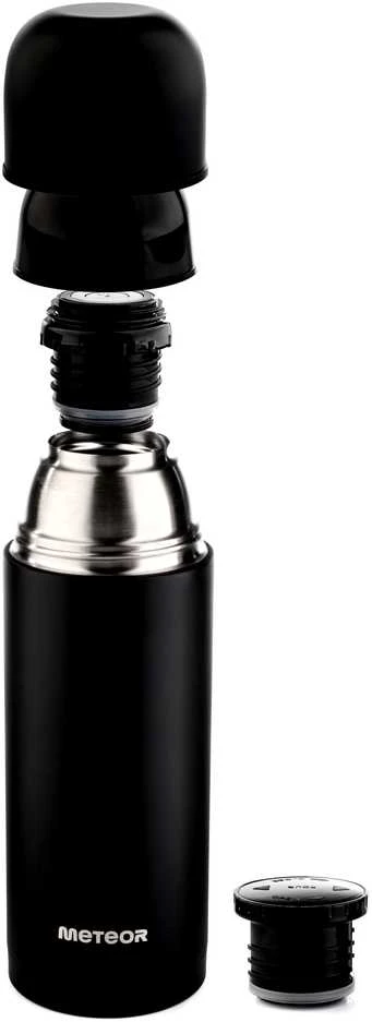Termosas Meteor 1000 ml juodas