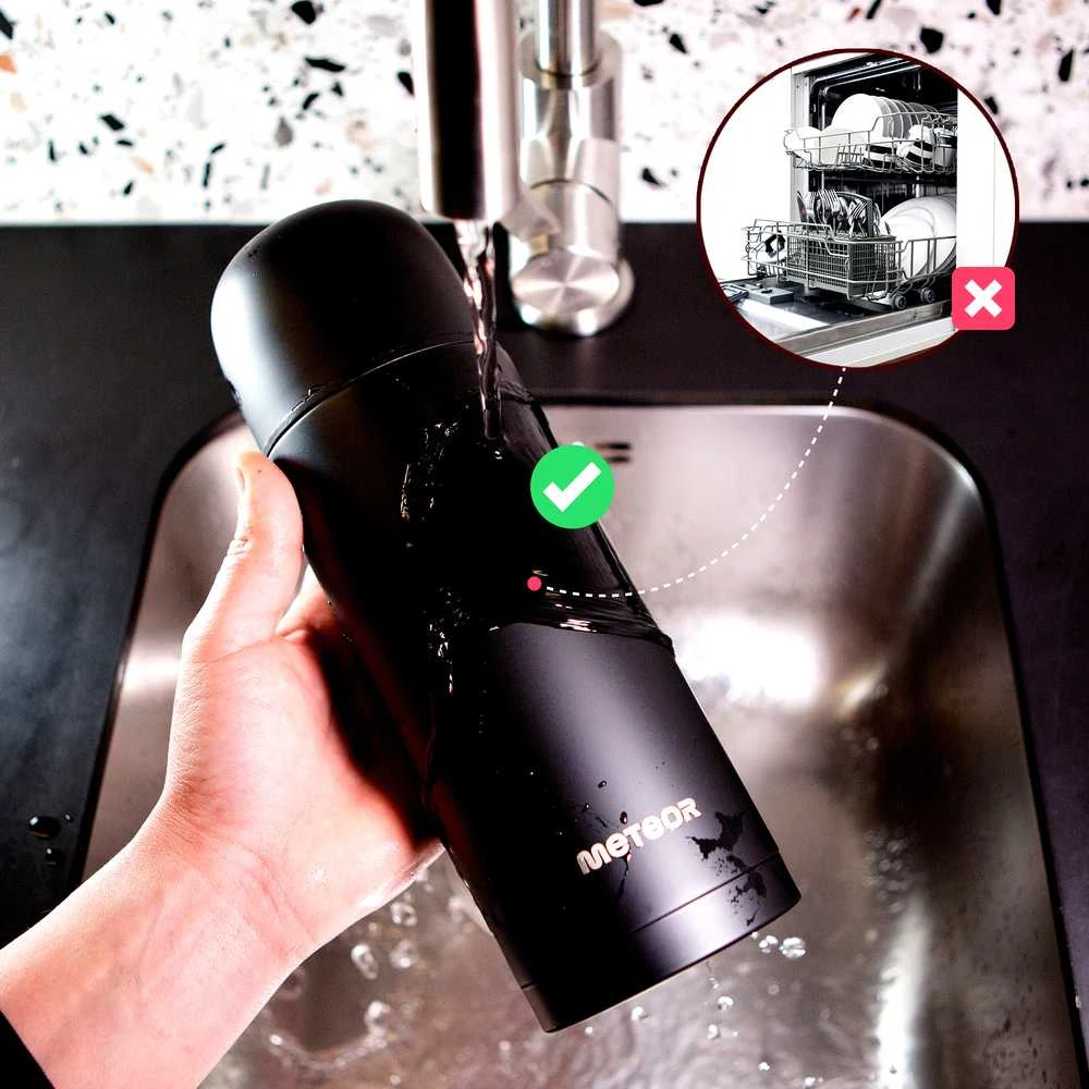 Termosas Meteor 1000 ml juodas